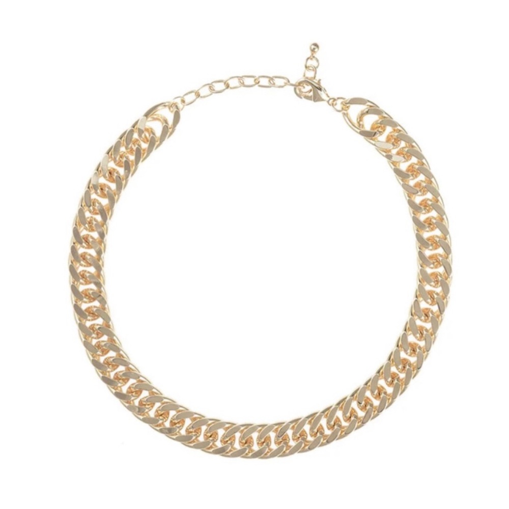 Uncommon James Gold Link Chain Necklace Adjustable - Picture 3 of 5